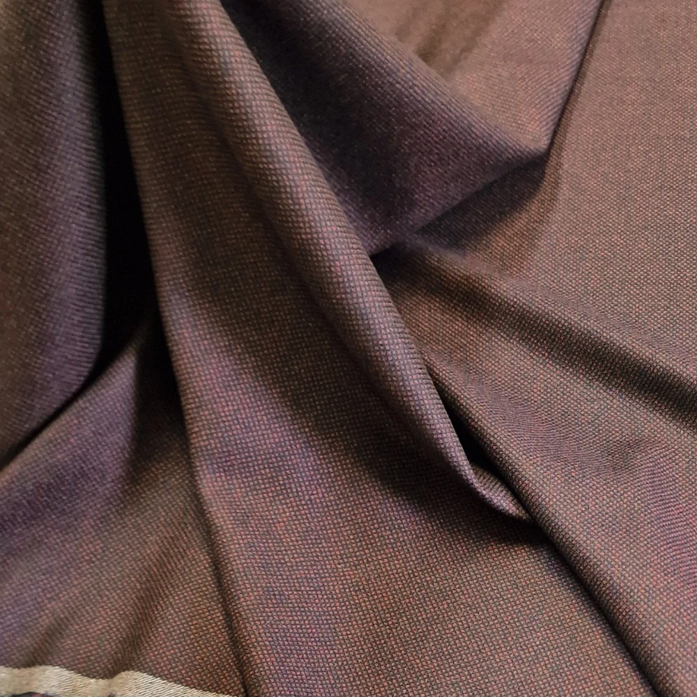oblekovka tweed, vlna, bordó/černá