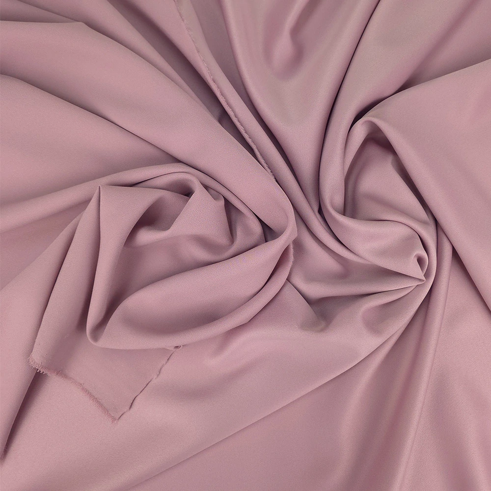 crep georgette/saten, starorůžová pudrová 304