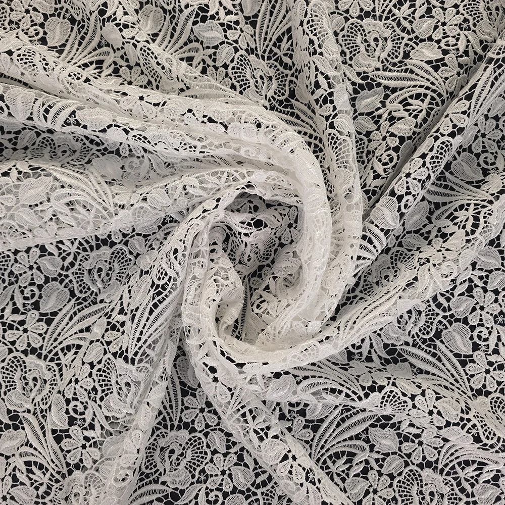 krajka Macramé, bílá ivory