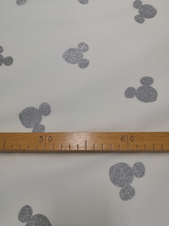 riflovina bílá elastická, vzor myšák