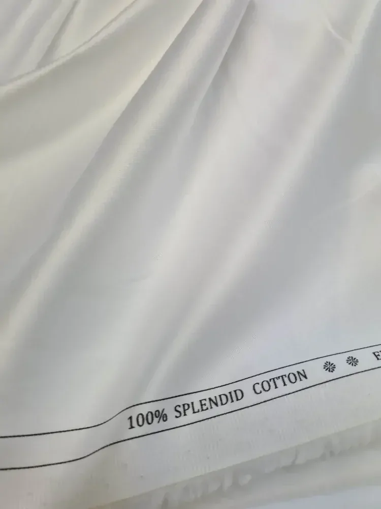 košilovka saténová, bílá