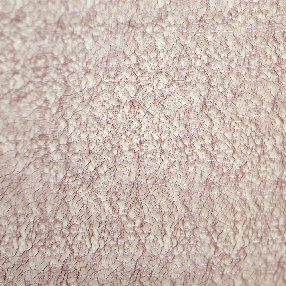 pavučinkový tyl, fialová pudrová