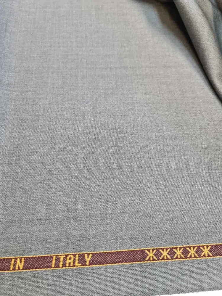 celoroční oblekovka/kostýmovka, vlna 120's, šedá melange 1