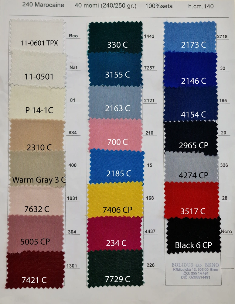 hedvábný crepe Maroken - 7257, šíře 138 cm, 40 mm, petrolejová