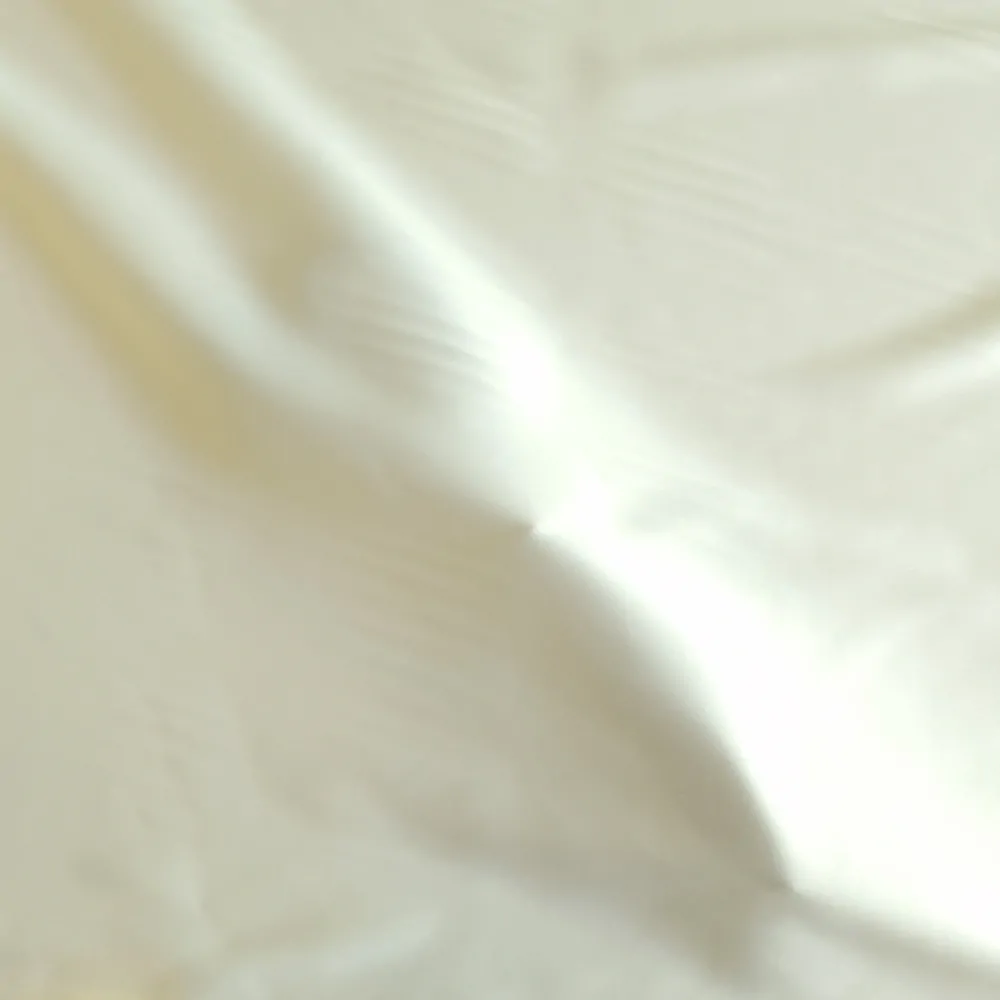 elastický silný satén , ivory