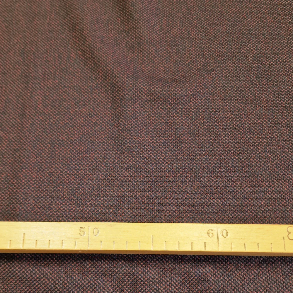 oblekovka tweed, vlna, bordó/černá