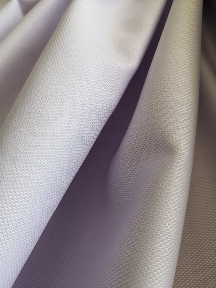 košilovka, jemná tkaná struktura, lila
