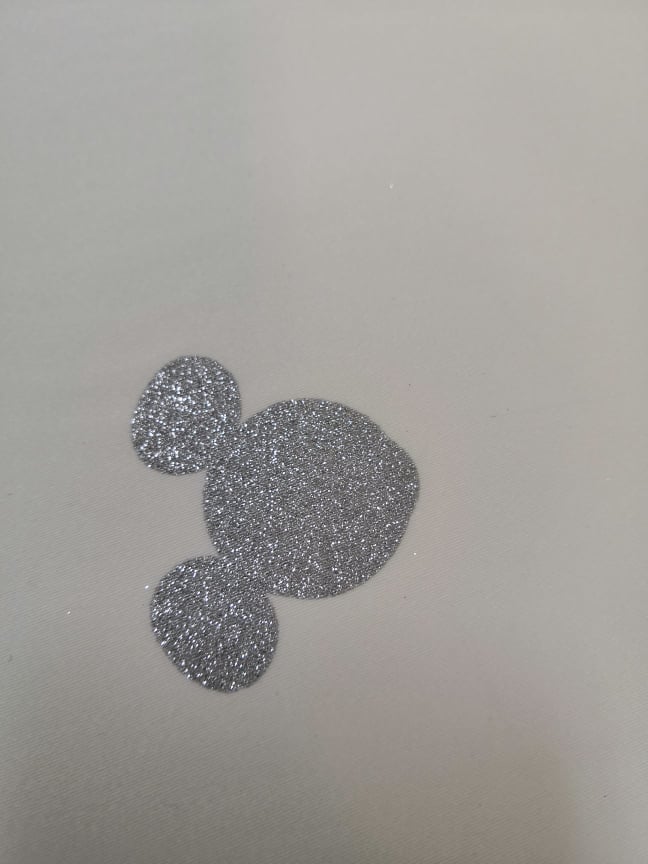 riflovina bílá elastická, vzor myšák