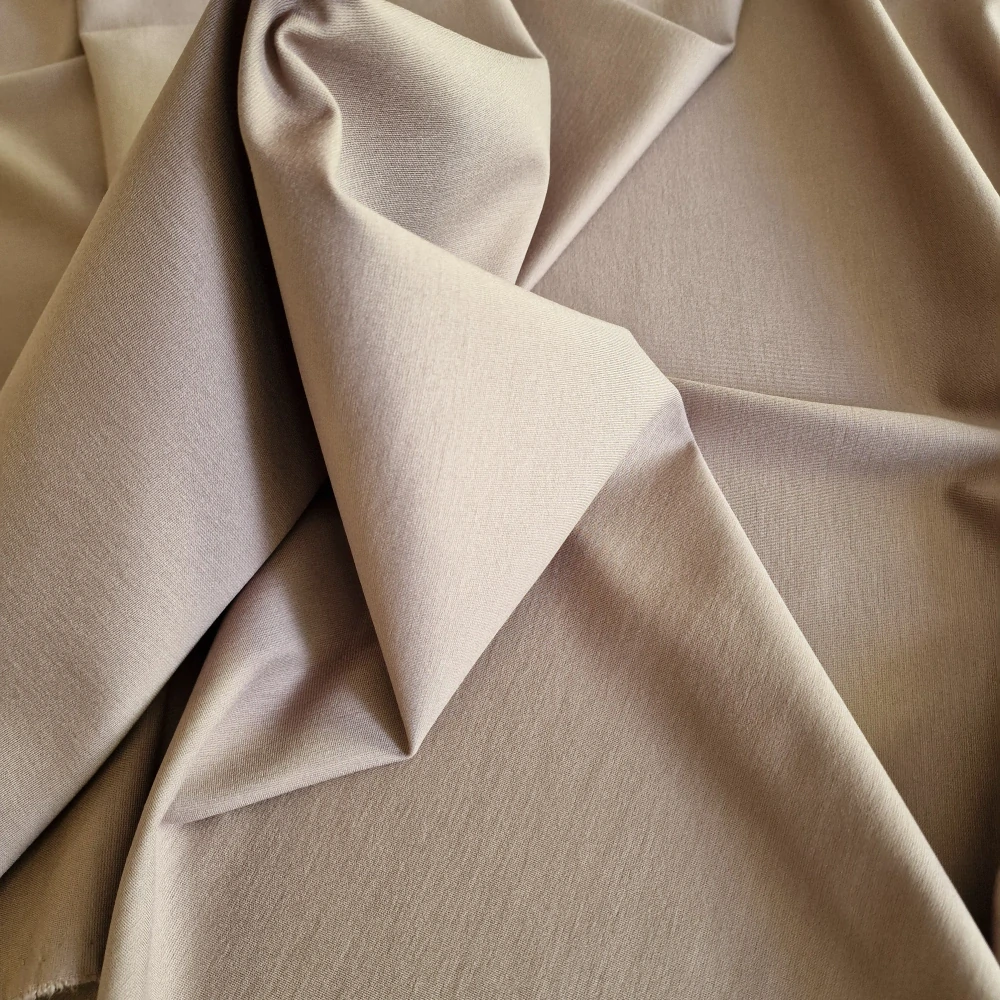 úplet "punto Milano", 340 g/m2, taupe béžová