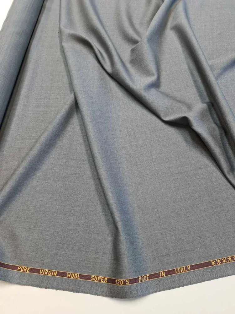 celoroční oblekovka/kostýmovka, vlna 120's, šedá melange 1