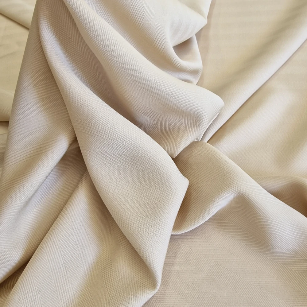 viskóza, rybí kost, béžová