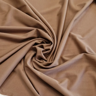 úplet "punto Milano", 240 g/m2, mocca