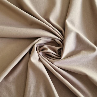 úplet "punto Milano", 340 g/m2, taupe béžová