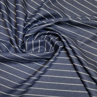 oblekovka, merino s kašmírem, proužek, tmavomodrá