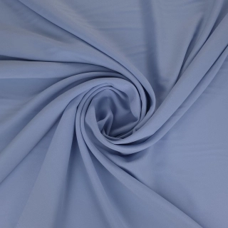 crep georgette/saten , pomněnková modrá 185