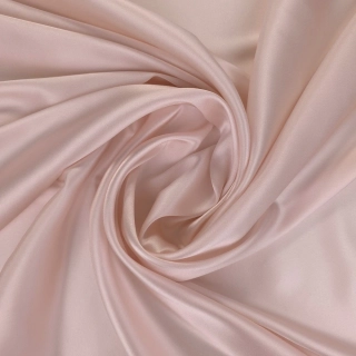 hedvábný satén s elastanem, světlý starorůžový pastel 1011