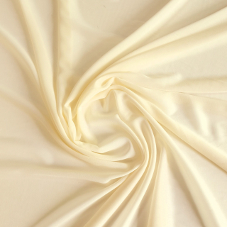 hedvábný crepe georgette, sv. béžová