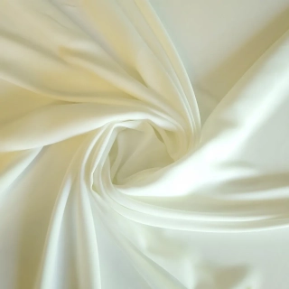 georgette vyšší gramáže, ivory
